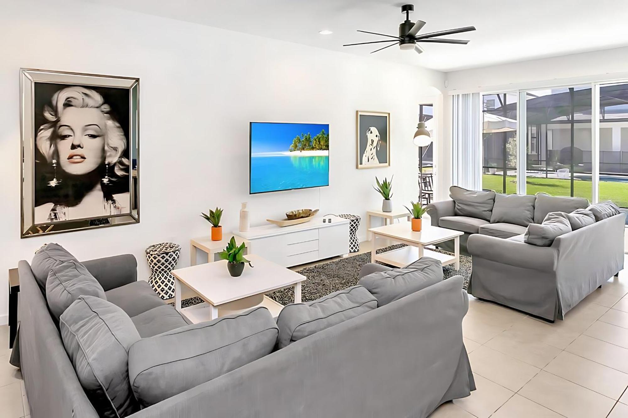 10Br Luxury Home Near Disney W Pool & Games Room Kissimmee Exteriör bild