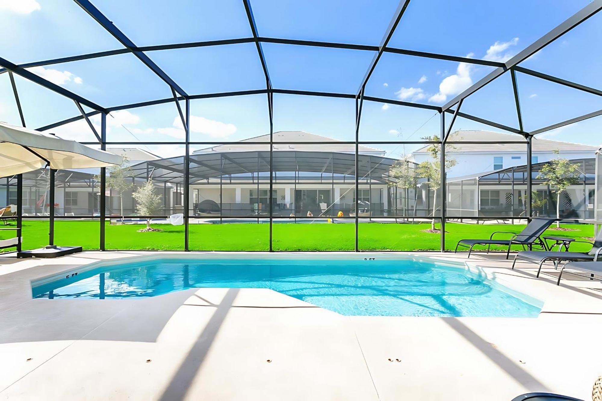 10Br Luxury Home Near Disney W Pool & Games Room Kissimmee Exteriör bild