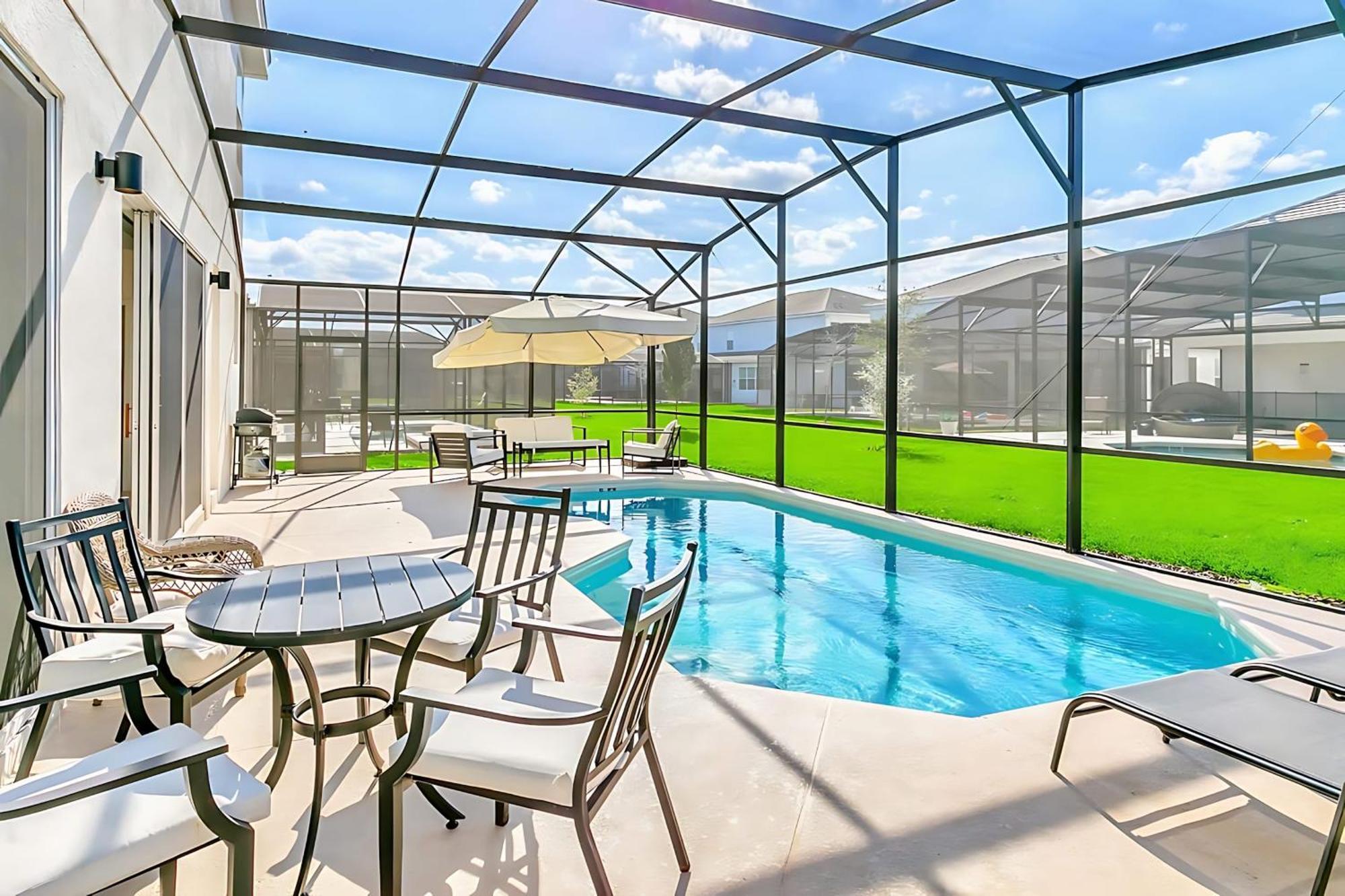 10Br Luxury Home Near Disney W Pool & Games Room Kissimmee Exteriör bild