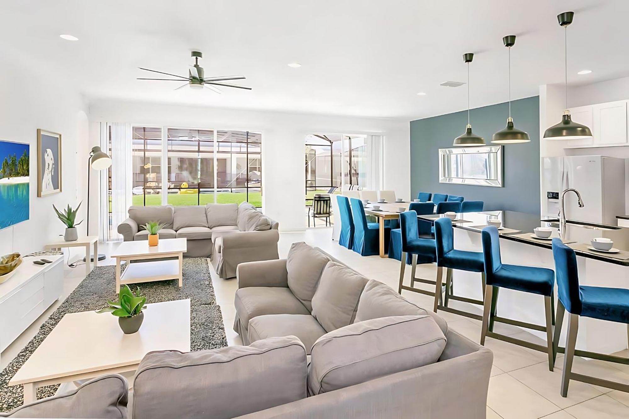 10Br Luxury Home Near Disney W Pool & Games Room Kissimmee Exteriör bild
